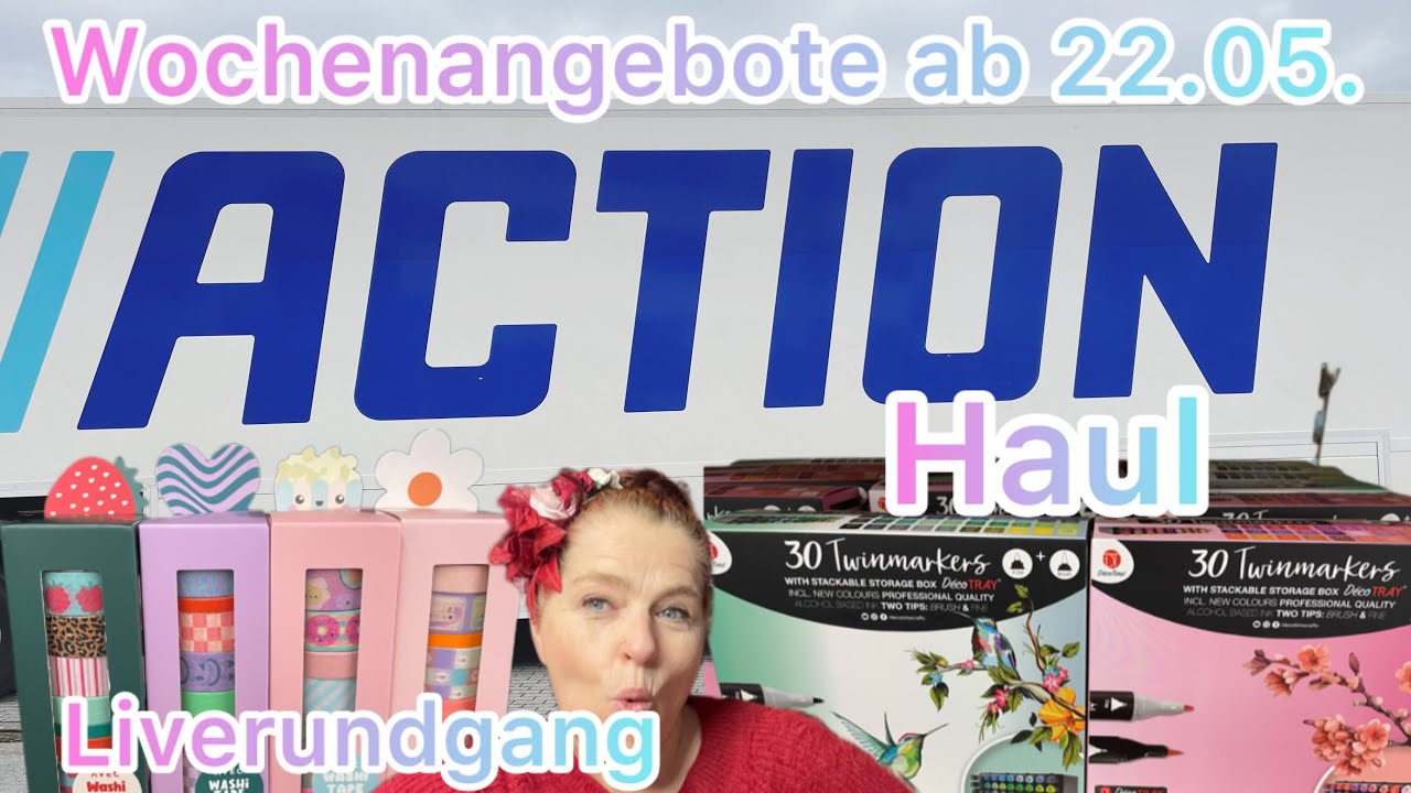 Action Haul 💕 Wochenangebote ab 29.Mai 🤩 so viele Neuheiten 💕 Hedwig Gedönsrat 😘 Glitter Marker 👍