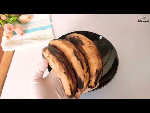 عندك موز مستوي شوفي الفيديو بدون مضرب وبدون بيض كيك الموز ٢ طريقة لعمل كيك يومي سهل اقتصادي