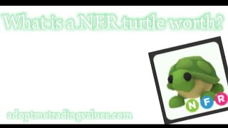 What is a Neon Fly Ride Turtle worth in Adopt Me?