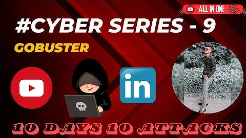 GOBUSTER TOOL🔧