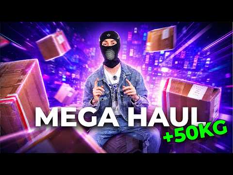 MEGA HAUL +50KG UNBOXING DAL MIGLIOR AGENT  *INCREDIBILE* pt.1
