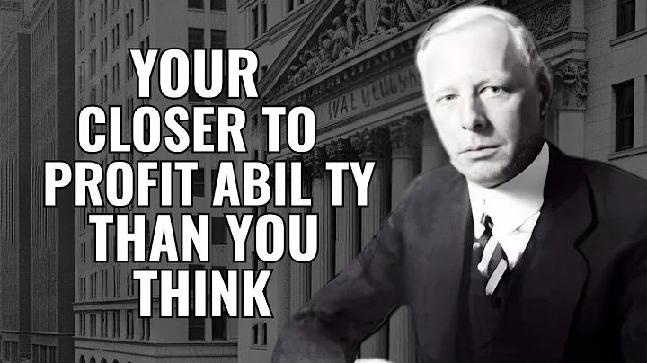 Jesse Livermore | 5 Signs You’re Finally Becoming a Profitable Trader