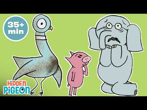 🐦 The Pigeon Needs a Bath! & More Self-Care Wellness Read-Alouds for Kids 📚🫧 | Hidden Pigeon Channel