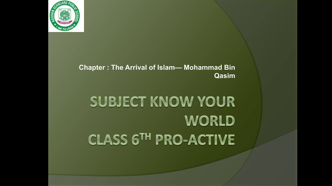 Lecture # 2 Chapter # 10 Class 6 Pro Active KYW - YouTube
