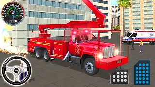 Firefighter Truck 911 Rescue Emergency Driving screenshot 3