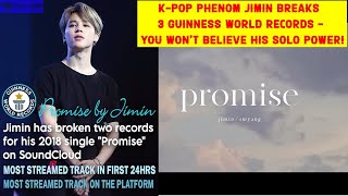 K-pop Phenom Jimin Breaks 3 Guinness World Records - You Won't Believe His Solo Power!