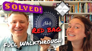 Solved! Adrift, from PostCurious - Red Bag full walkthrough and solution with Dr Gareth and Laura