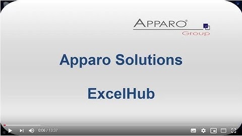 Apparo ExcelHub