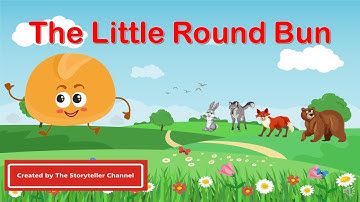 The Little Round Bun | Russian Folktale | English Stories | Moral Stories | Bedtime Stories