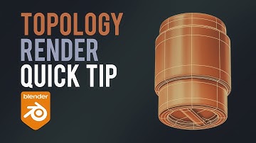 Make Topology Renders with Blender 2.91 Quick Tip