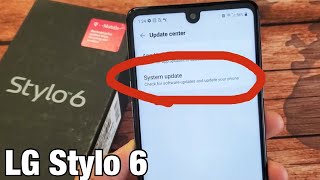 LG Stylo 6: How to Update System Software to Latest Android Version screenshot 4