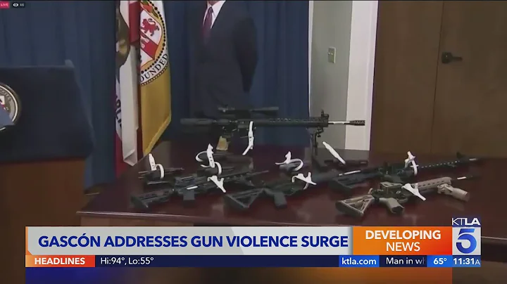 DA Gascon addresses gun violence surge