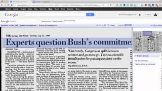 Google's Newspaper Archive: Digital Microfiche