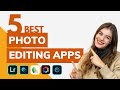 5 BEST PHOTO EDITING APPS for iphone (Photo manipulation)