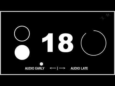 Audio Visual Sync Counter - AV Synchronisation Tool