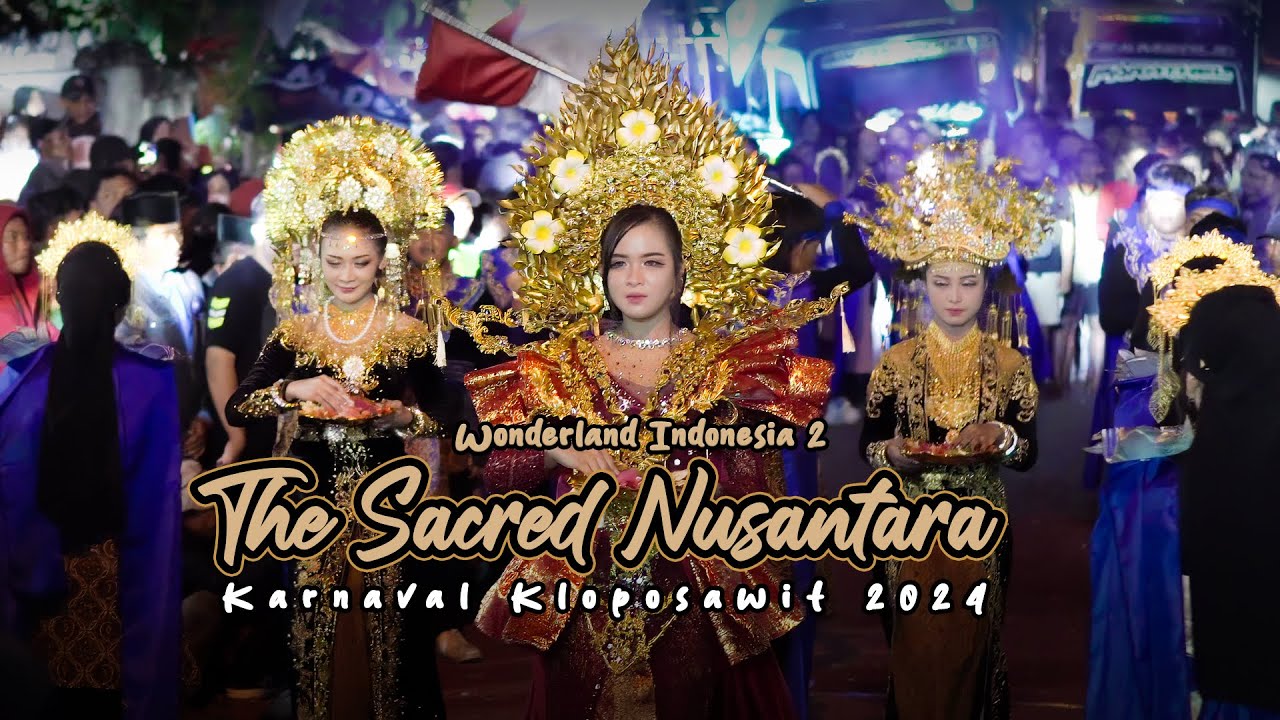Spektakuler! Tari Wonderland Indonesia 2: The Sacred Nusantara di Karnaval Kloposawit, 2024