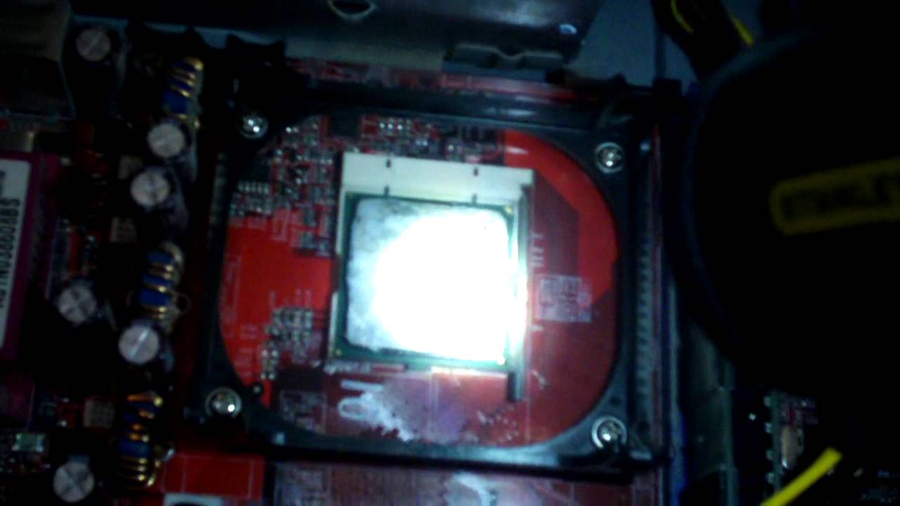 How to IMproperly reinstall a CPU cooler - YouTube