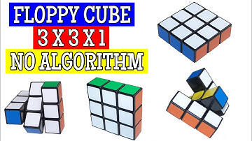 How to solve a Floppy Cube (3x3x1) l Review and Tutorial for beginners l MY aLTer eGo