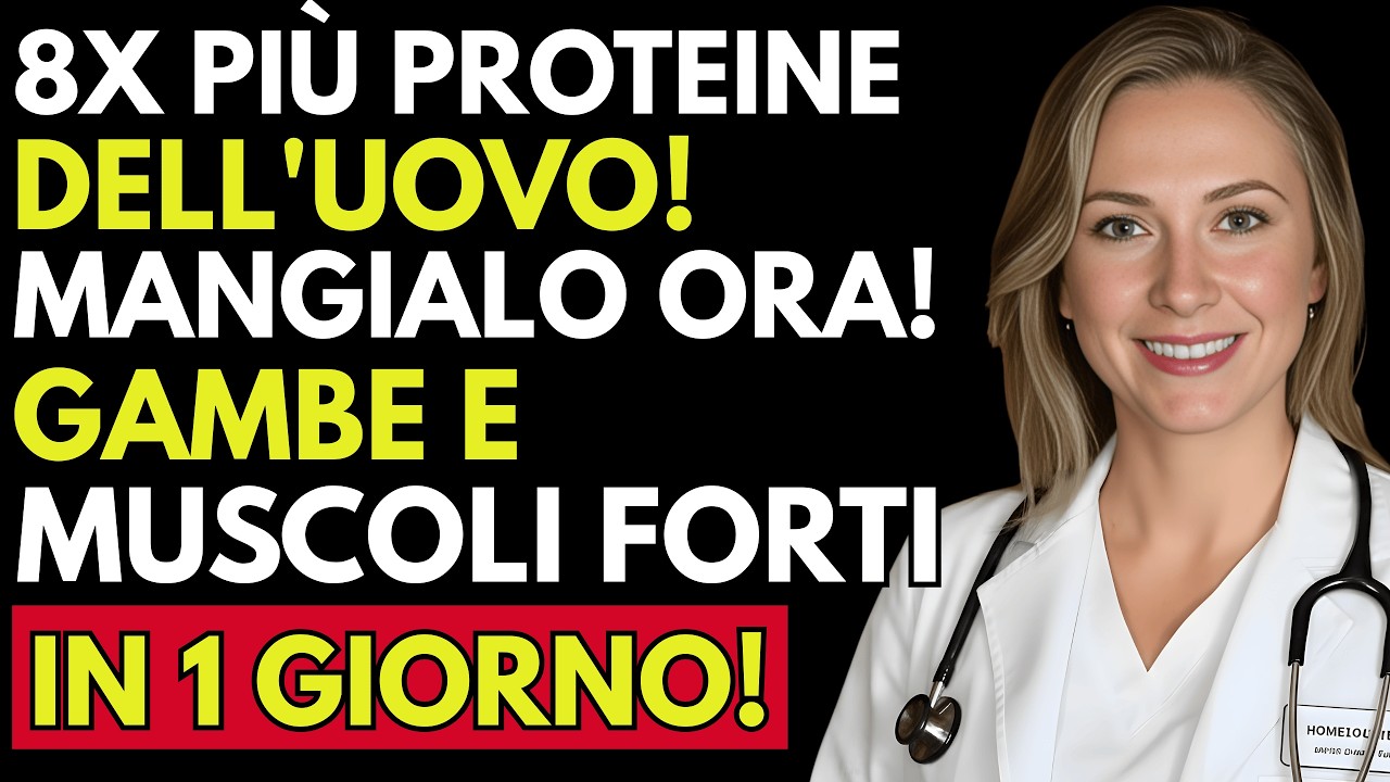La Proteina PIÙ POTENTE Del Mondo Dopo I 50 Per GAMBE E MUSCOLI FORTI | Dr. Elena Rossi