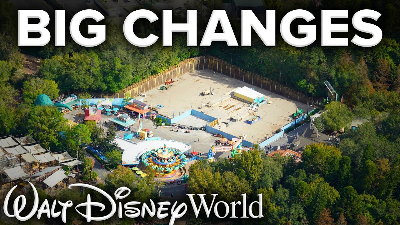 BIG CHANGES Destined for Disney's Animal Kingdom! - Disney News