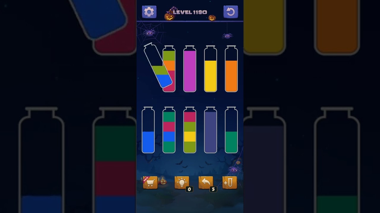 Water Sort Puzzle - Level 1190