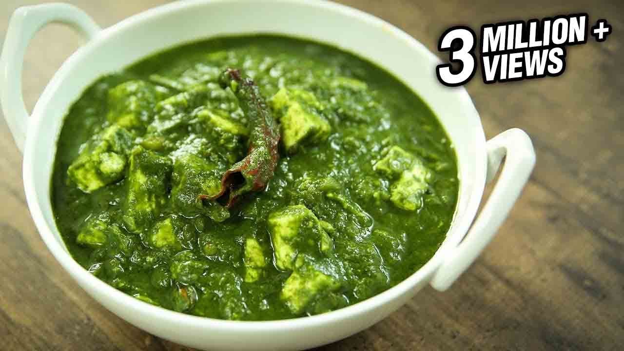 Palak Paneer Recipe  How To Make Easy Palak Paneer  Cottage Cheese In Spinach Gravy  Varun