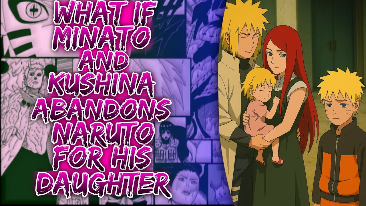 What If Minato And Kushina Abandons Naruto For His Daughter ||