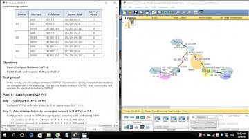 [CCNA S3] 6.2.3.6 Packet Tracer - Configuring Multiarea OSPFv2
