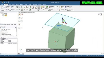 ✅ ANSYS SpaceClaim - Split surface - Basic Tutorial 3