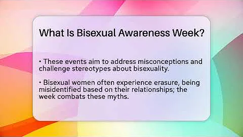 What Is Bisexual Awareness Week? - Womens Wisdom and Power