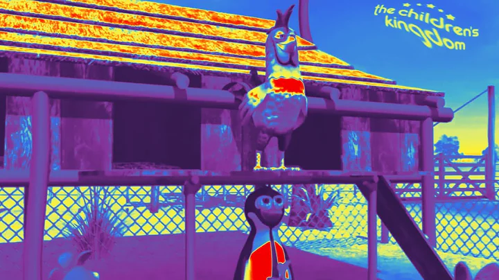 Penguin knocked down the Rooster//Sponsored by Gamavision Csupo effects