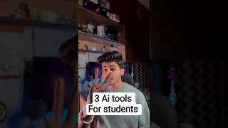 3 AI tools every school student should know 📚🤖 #tech #ai #shorts #fyp #aitools