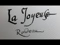 J. P. Rameau: La Joyeuse