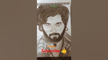 Pushpa 2 Easy drawing | How to draw | Pushpa 2 Allu Arjun  #Pushpa 2 #shorts #trending