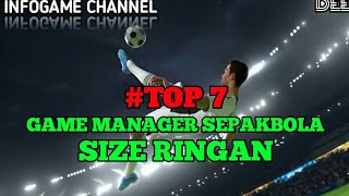 TOP 7 Game Footbal manager size ringan screenshot 5