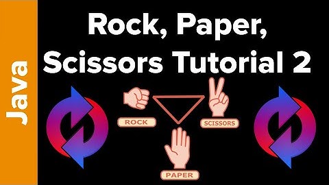 Java Game Tutorial: Rock, Paper, Scissors Part 2 (with Loops)