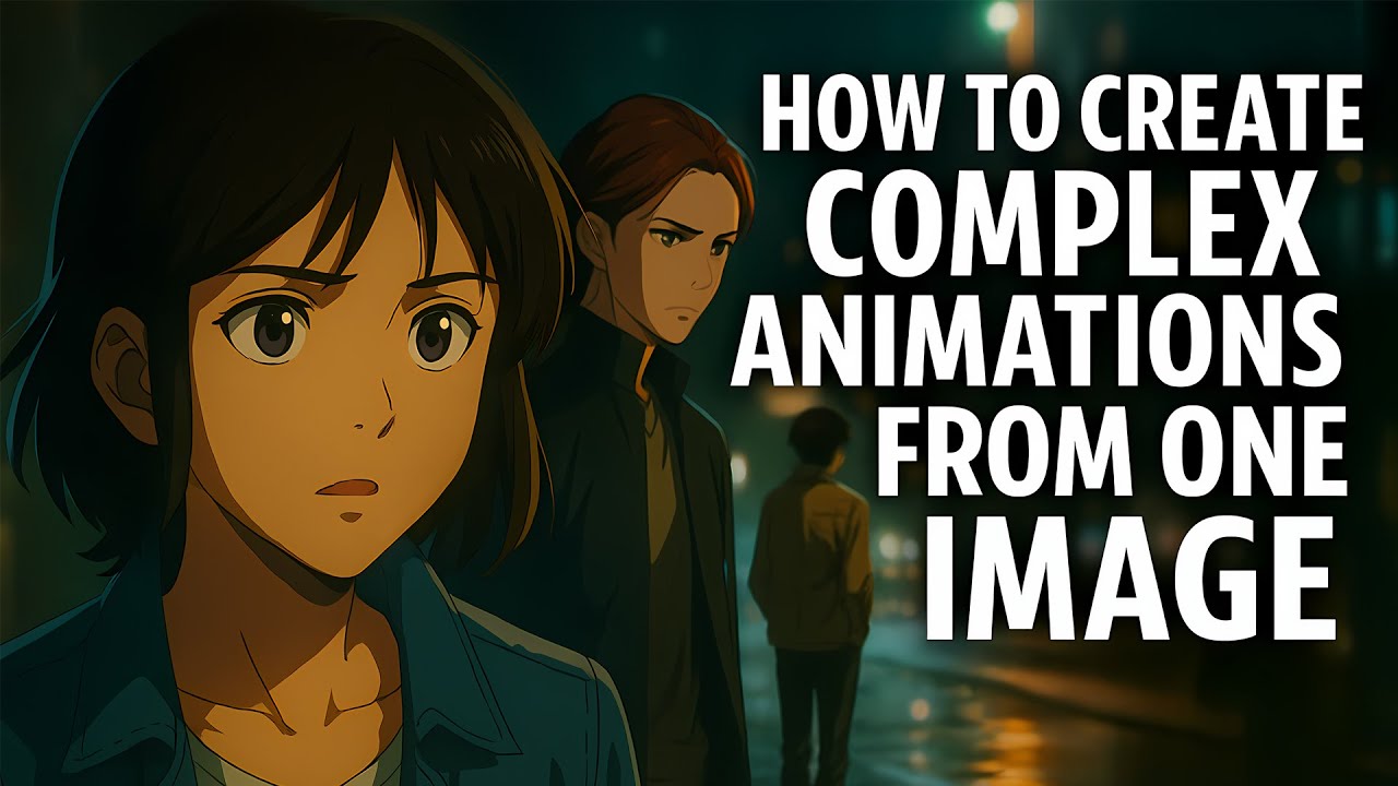 How to Create Complex Animations from One Image Using Kling & Photoshop