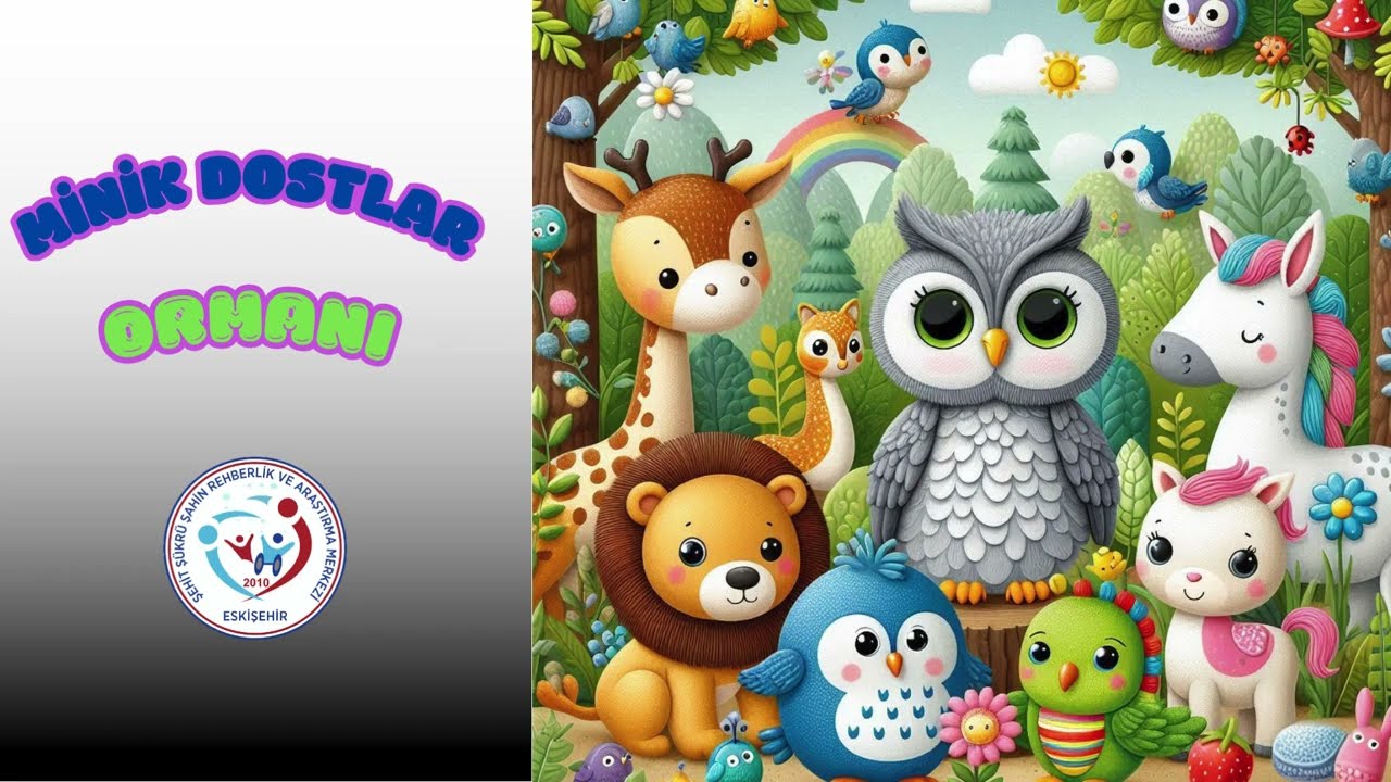 Minik Dostlar Ormanı - Bireysel farklılıklara saygı çocuk kitabı