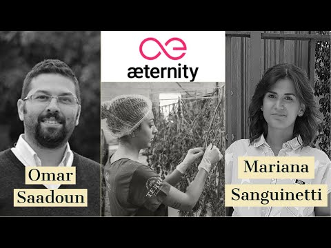 Entrevista Mariana Sanguinetti y Omar Saadoun - Aeternity por Óscar Domínguez