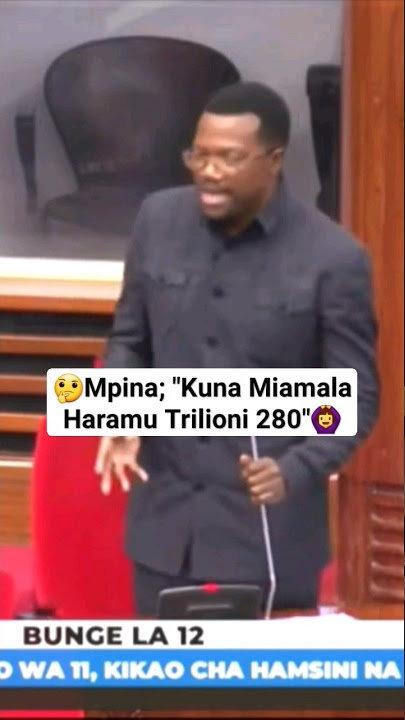 🤔Mpina; 'Kuna Miamala Haramu ya Trilioni 280'🙆‍♀️ #globaltv #live #trendingvideo #viralvideo #shorts