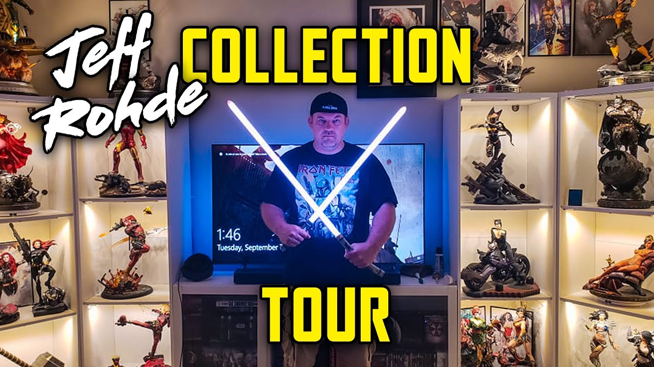 The Statue and Prop Replica Collection Tour of Jeff Rohde! - YouTube