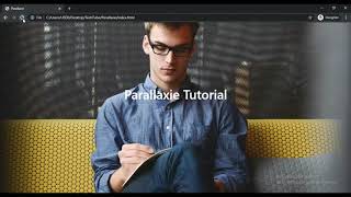 Parallax Scrolling Effects | using CSS and jQuery Plugin | TechTube 2020