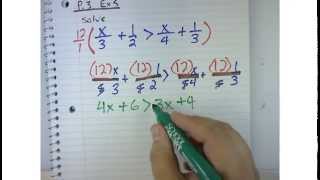 Precalculus P.3 - Linear Equations and Inequalities - Example 5