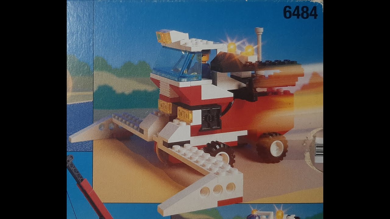 Lego 6484 - alternative model B from the box - an instruction to