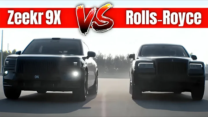 Zeekr 9X Outsmarts Rolls Royce Cullinan in High Speed Slalom Test