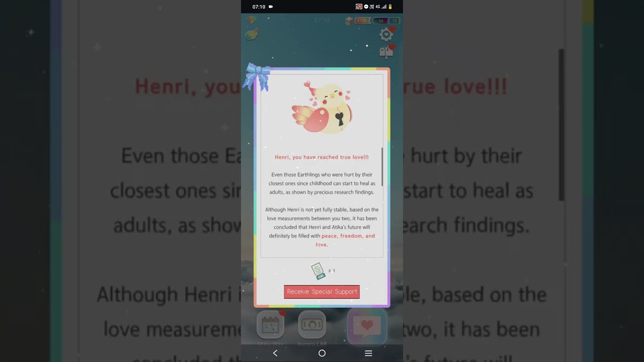 The Ssum Henri's route ending -Heart healing therapist of the city (GOOD ENDING)