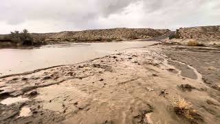 Flash Flood Southern California Ocotillo Wells 8/20/23