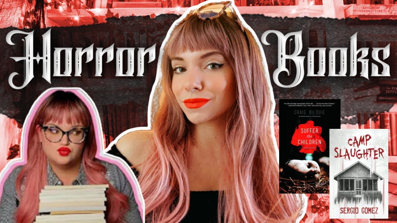 reading horror recommendations from the queen, jordaline reads 💀 reading vlog