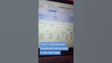 Inventory Management Software in Excel