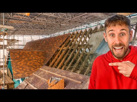 Abandoned Derelict Barn Gets a Roof Makeover You HAVE to See